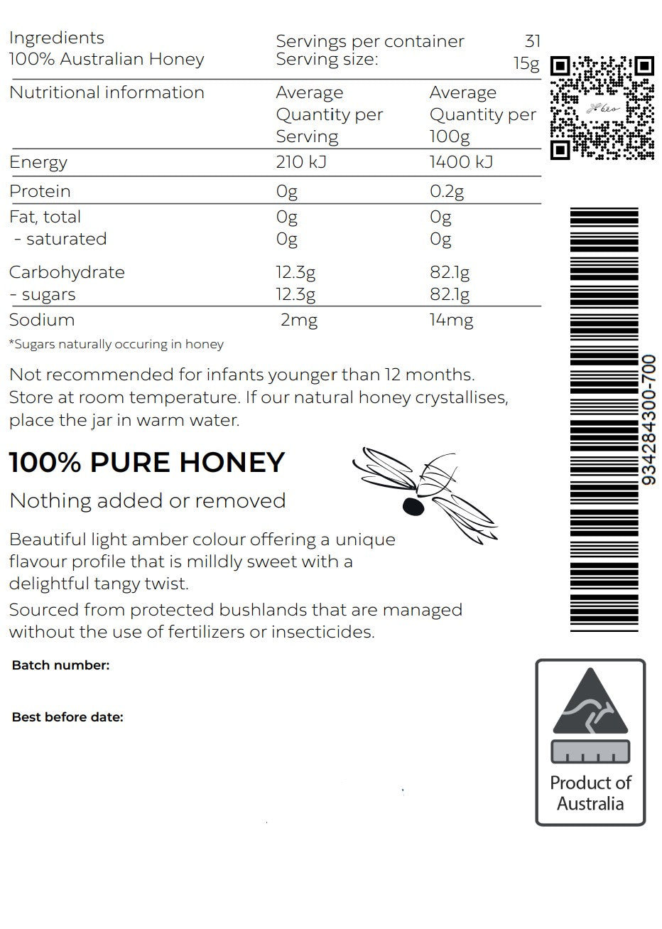 Parrotbush Honey